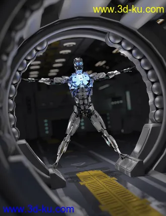 3D打印模型Light and Glow for Cyborg Generation 8的图片