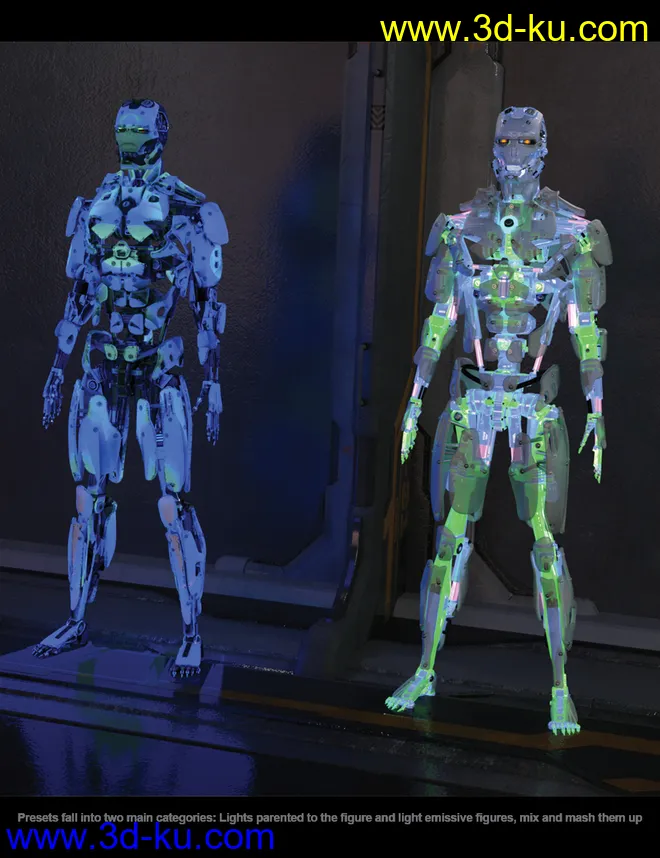 Light and Glow for Cyborg Generation 8模型的图片13