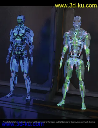 3D打印模型Light and Glow for Cyborg Generation 8的图片