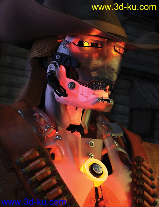 Light and Glow for Cyborg Generation 8模型的图片14