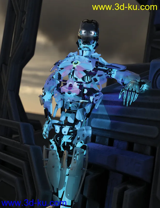 Light and Glow for Cyborg Generation 8模型的图片15