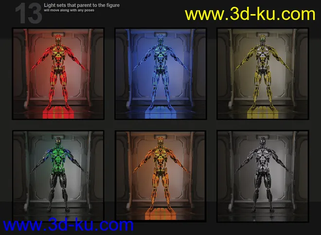 Light and Glow for Cyborg Generation 8模型的图片16