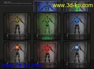 3D打印模型Light and Glow for Cyborg Generation 8的图片