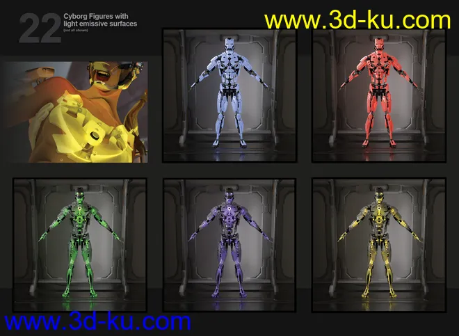 Light and Glow for Cyborg Generation 8模型的图片18