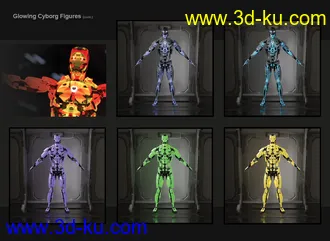 3D打印模型Light and Glow for Cyborg Generation 8的图片