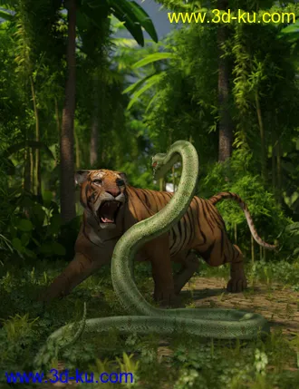 3D打印模型Lightweight Tropical Environment的图片