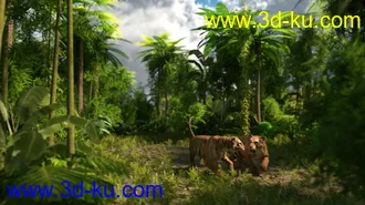 3D打印模型Lightweight Tropical Environment的图片