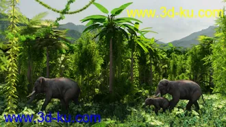3D打印模型Lightweight Tropical Environment的图片