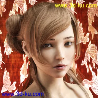 3D打印模型Linh for Genesis 8 Female的图片