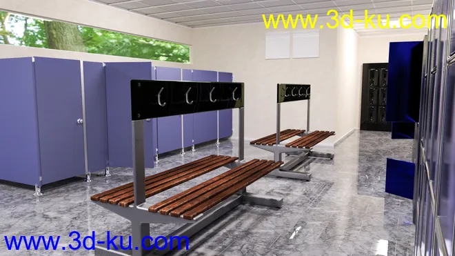 Locker Room模型的图片2