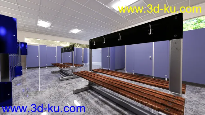 Locker Room模型的图片3