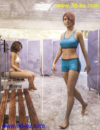 3D打印模型Locker Room的图片