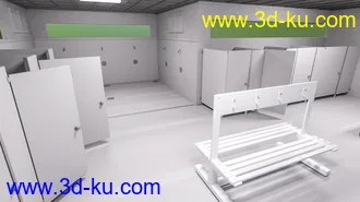 3D打印模型Locker Room的图片