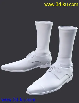 3D打印模型Long Nose Shoes II for Genesis 8 Male(s)的图片