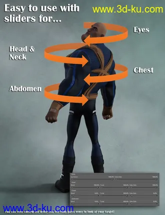 3D打印模型Look At Me II Pose Control的图片