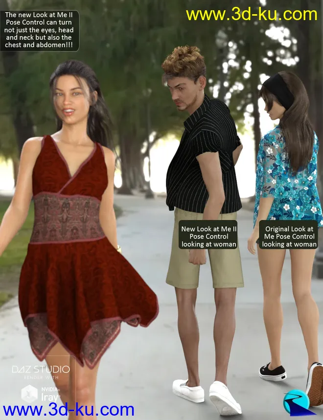 Look At Me II Pose Control模型的图片3