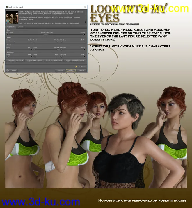 Look At Me II Pose Control模型的图片7