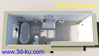 3D打印模型Louisiana Bathroom的图片