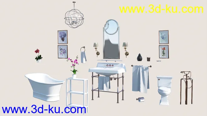 Louisiana Bathroom模型的图片8