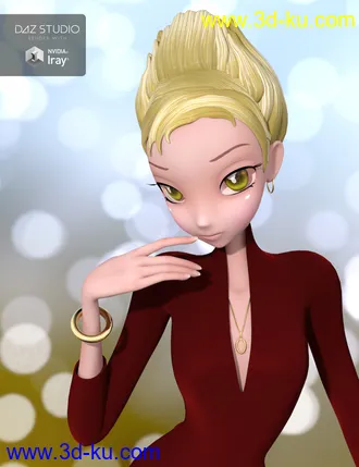 3D打印模型Low Cut Dress for Star!的图片