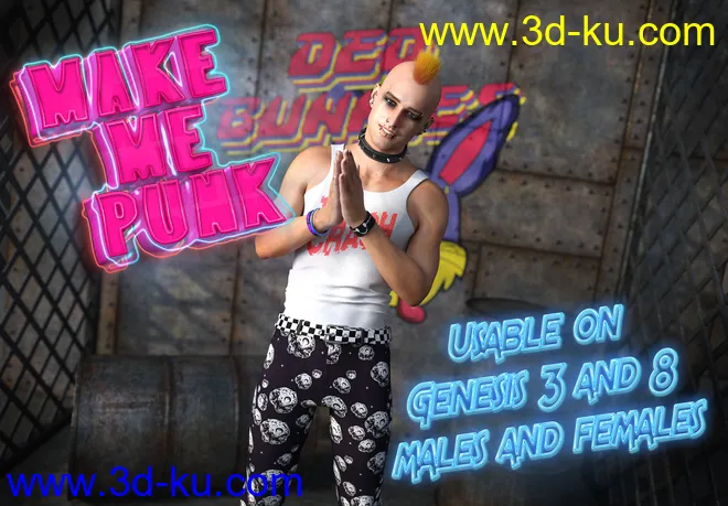 Make Me Punk Shaders and Decals模型的图片7