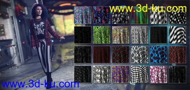 Make Me Punk Shaders and Decals模型的图片10
