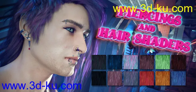 Make Me Punk Shaders and Decals模型的图片11