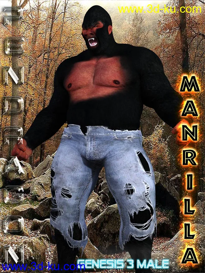 Manrilla - Genesis 3 Male模型的图片1