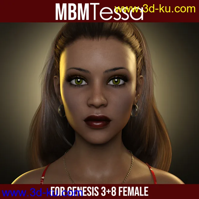 MbM Tessa for Genesis 3 & 8 Female模型的图片1