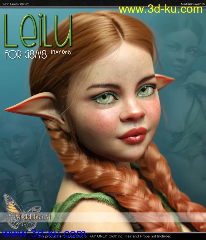 MDD Leilu for G8-V8 IRAY ONLY模型的图片1