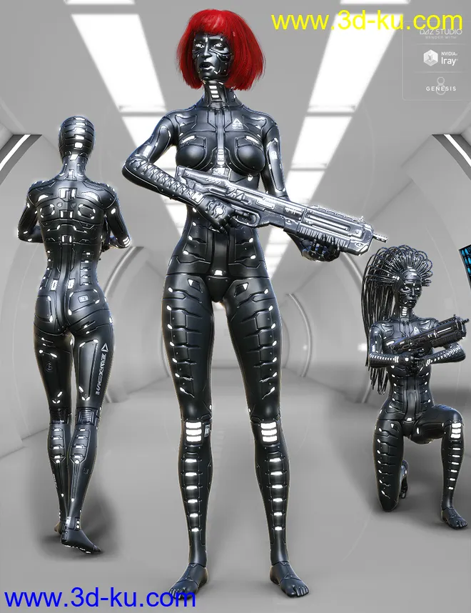 Mechtropolus for Genesis 8 Female(s)模型的图片1