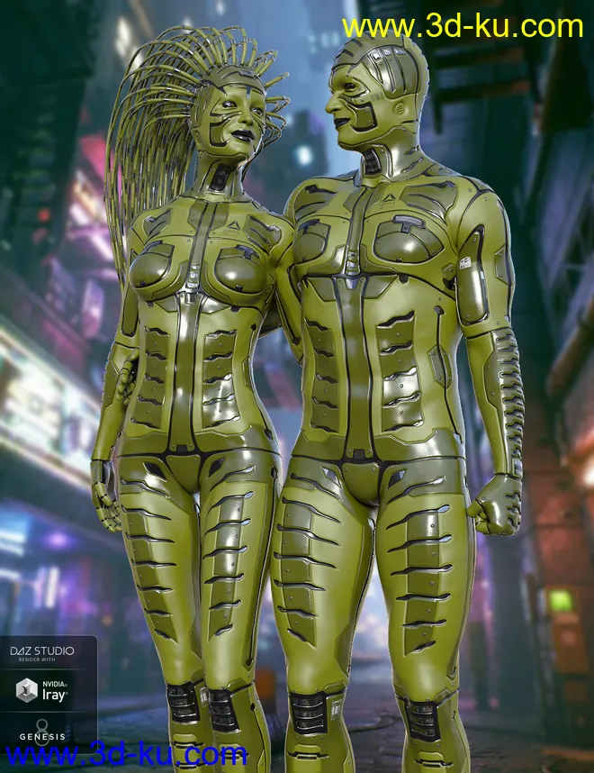 Mechtropolus for Genesis 8 Female(s)模型的图片2