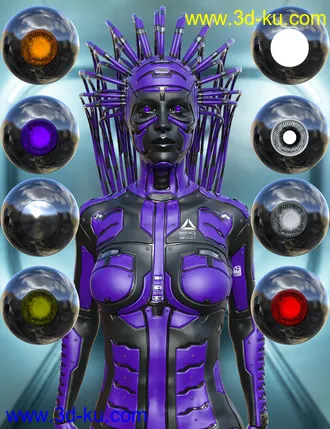 3D打印模型Mechtropolus for Genesis 8 Female(s)的图片