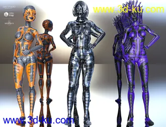 3D打印模型Mechtropolus for Genesis 8 Female(s)的图片