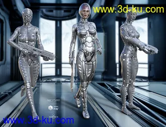 3D打印模型Mechtropolus for Genesis 8 Female(s)的图片