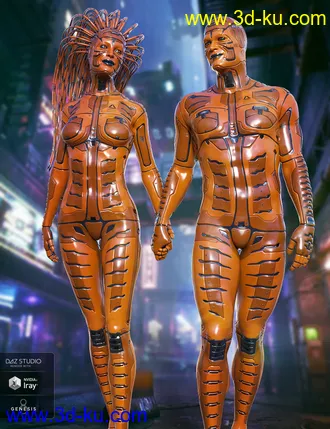 3D打印模型Mechtropolus for Genesis 8 Male(s)的图片