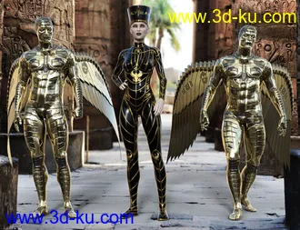 3D打印模型Mechtropolus for Genesis 8 Male(s)的图片