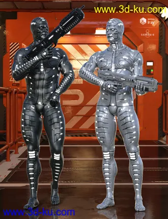 3D打印模型Mechtropolus for Genesis 8 Male(s)的图片