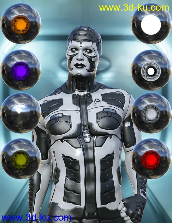 Mechtropolus for Genesis 8 Male(s)模型的图片6
