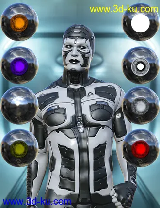 3D打印模型Mechtropolus for Genesis 8 Male(s)的图片