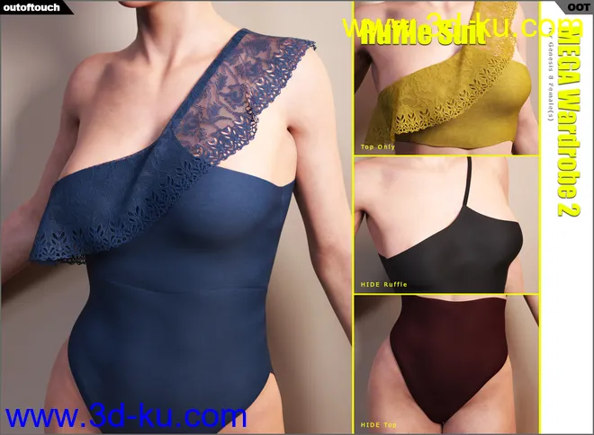 MEGA Wardrobe 2 for Genesis 8 Female(s)模型的图片7