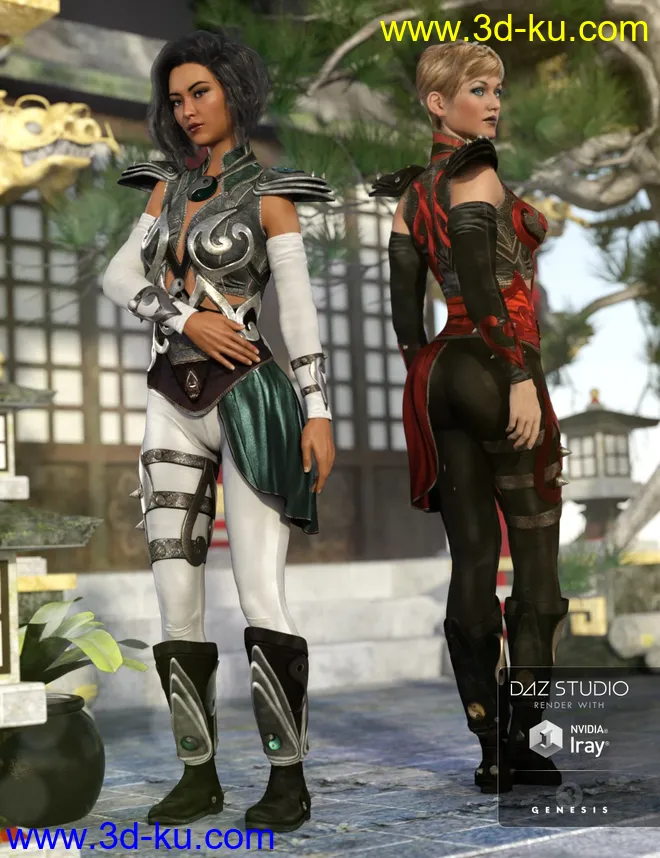 Mercurial Guardian Outfit Textures模型的图片1