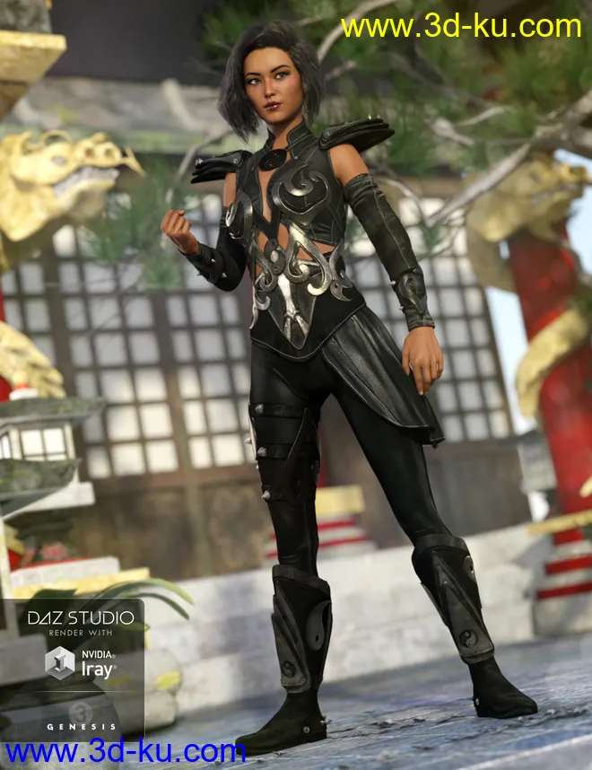 Mercurial Guardian Outfit Textures模型的图片2