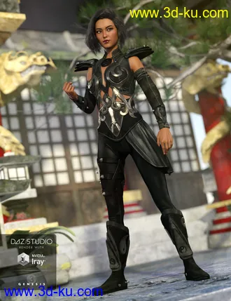 3D打印模型Mercurial Guardian Outfit Textures的图片