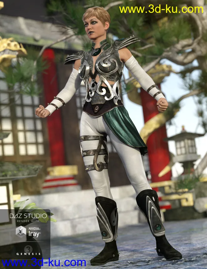 Mercurial Guardian Outfit Textures模型的图片3