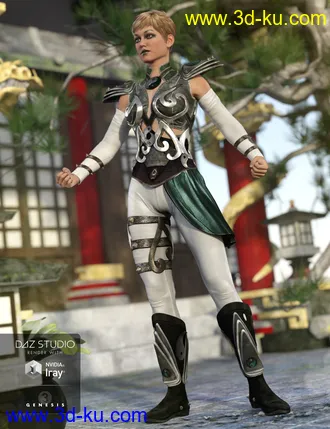 3D打印模型Mercurial Guardian Outfit Textures的图片