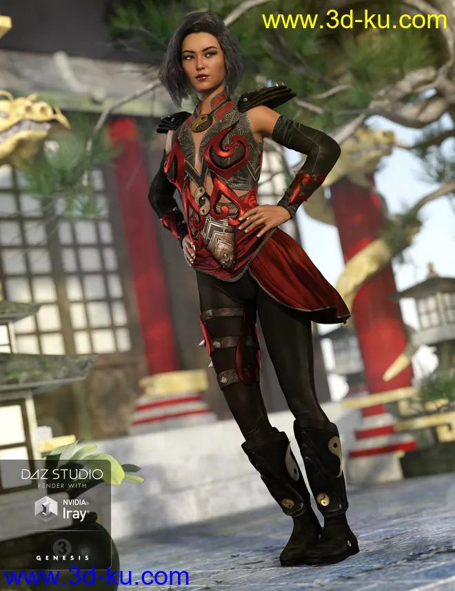 Mercurial Guardian Outfit Textures模型的图片4