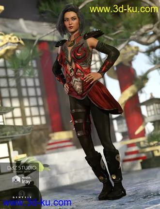 3D打印模型Mercurial Guardian Outfit Textures的图片