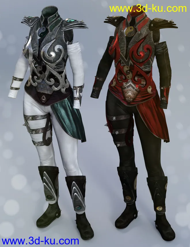 Mercurial Guardian Outfit Textures模型的图片7