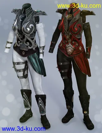 3D打印模型Mercurial Guardian Outfit Textures的图片